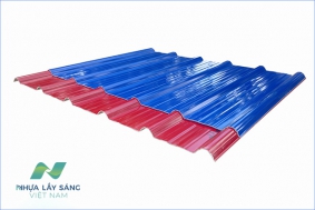 Tôn nhựa PVC phủ ASA 6 sóng 2,5mm