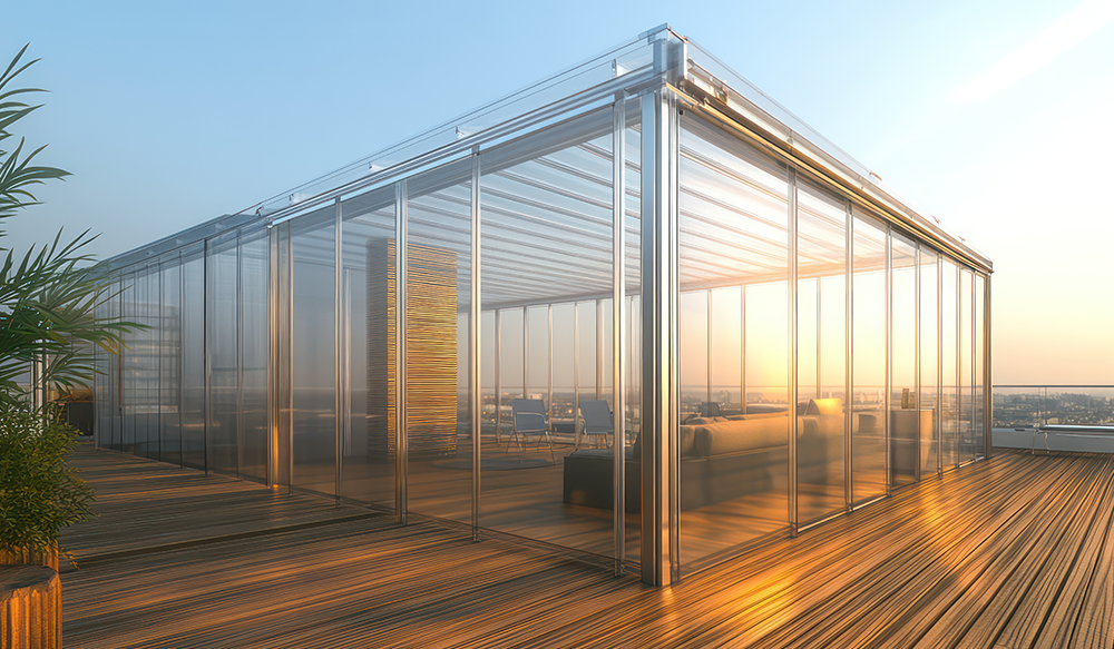 Tấm nhựa lấy sáng Polycarbonate sóng