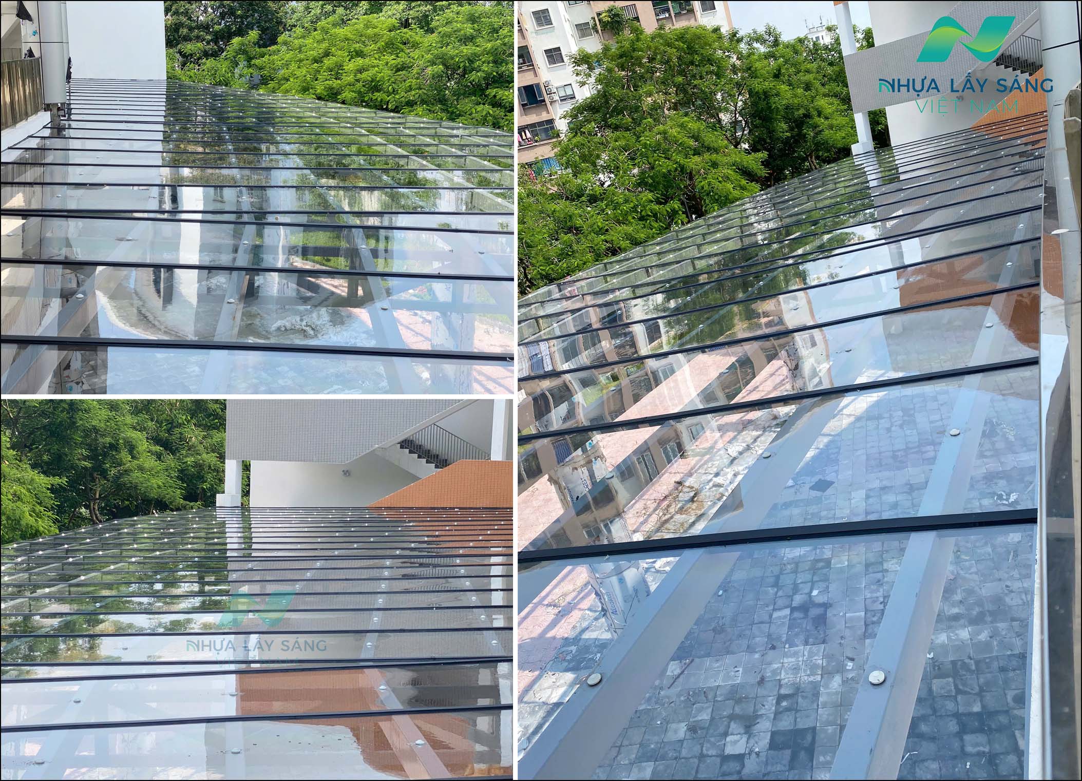 Tấm nhựa Lấy Sáng Polycarbonate đặc