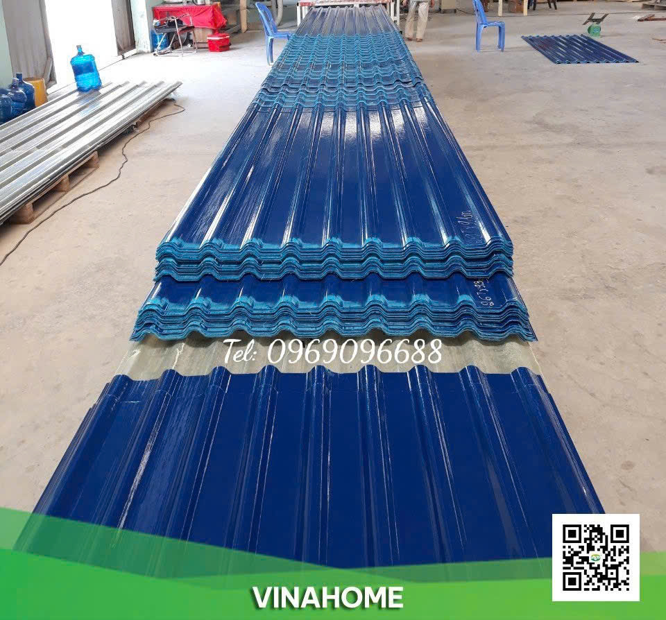 Tấm lợp composite phủ gelcoat