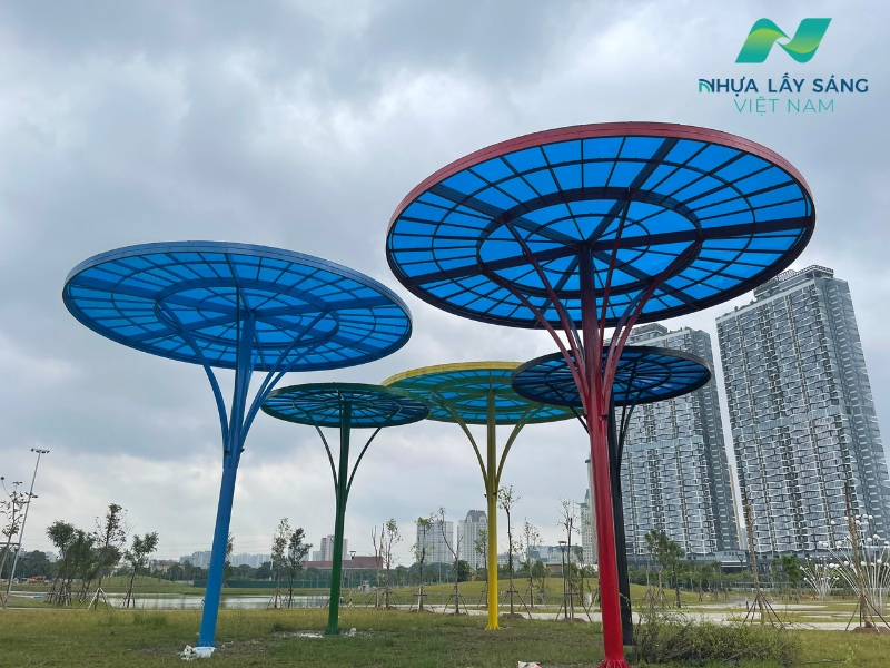 Công trình Polycarbonate cao cấp