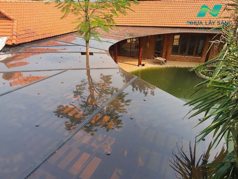 Công trình từ nhựa Polycarbonate