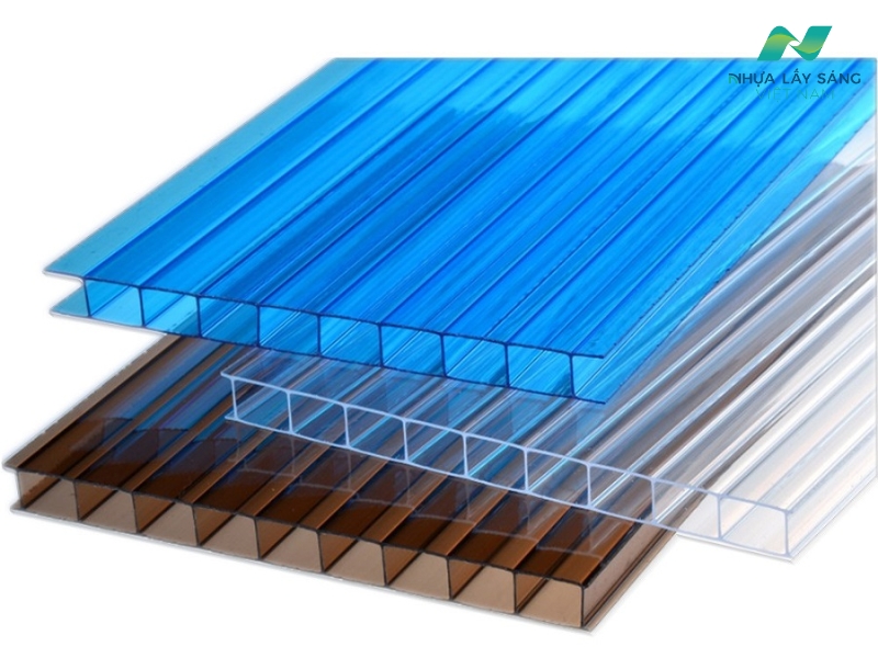 Tấm Polycarbonate rỗng 8mm cao cấp